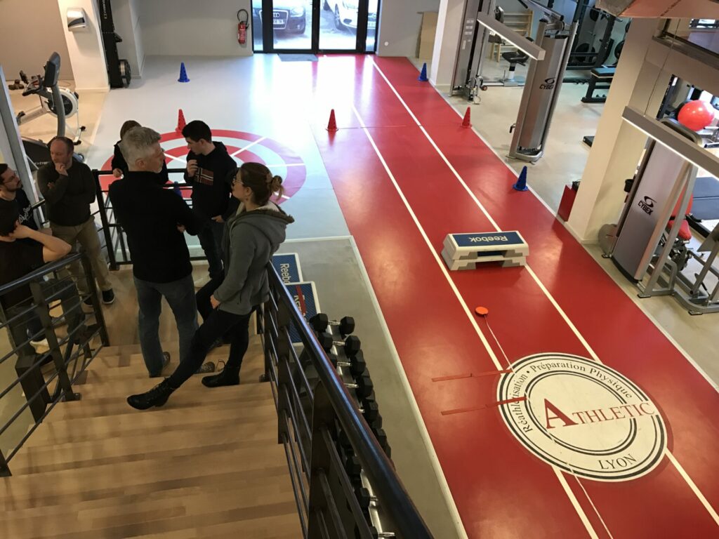 Les kinés du CMSM à Lyon chez Athletic