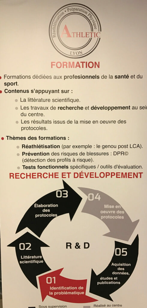 Les kinés du CMSM à Lyon chez Athletic