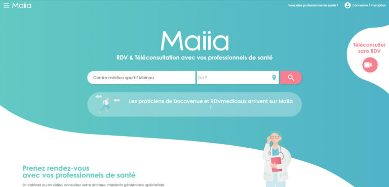 Ouverture de la prise de rendez-vous kiné en ligne via Maiia.